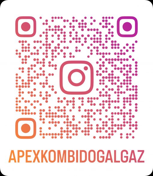 Apex Kombi Doğalgaz Instagram QR Kodu